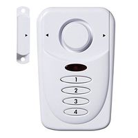 SABRE Wireless Elite Home and Commercial Door Security Alarm with LOUD 120 dB Siren and Exit Entry Delays - DIY EASY to Install
