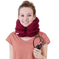 Cervical Neck Traction Neck Stretcher- Cervical Neck Brace Fast Neck Pain Relief Aligns Spine and Relieves Pressure from The Neck and Shoulders