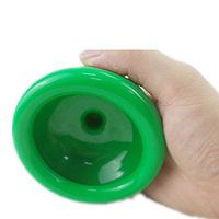 LUCKYYAN Health Massage ,Medical Silicone Drum Pressure Manual Massager ,Hand and Back Rehab - Green