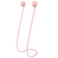 JKRED Case Cover for New AirPods Pro Anti-Lost Strap, Magnetic Adsorption Silicone Sport Strap Anti-Dropping Rope Soft Lanyard for AirPods Pro Wireless Headphone (Hot Pink)