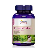Esmond Natural: Prenatal Tablet (Maintain Health, Regulate Physical Function), Made in USA, FDA Facility, GMP, Natural Products Assn Certified-60 Tablets