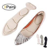 Heel Cushion Inserts - Heel Grips & Shoe Pads for Women-Heel Pads Non-Slip Sponge Insole 2 in 1