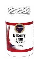 Bilberry Fruit Extract 375mg 200 Capsules # BioPower Nutrition