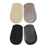 ROSENICE Heel Pads Heel Inserts 2 Pairs of Self-Adhesive Gel Heel Cups Heel Cushions Plantar Fasciitis Insoles