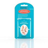 SMARTMED Blister Bandages (10 assorted blister patches) Advanced self-adhesive Bandages - Wound Care Patches – Waterproof Hydrocolloid Pads Blister Cushions for Smart Blister Prevention and Protection