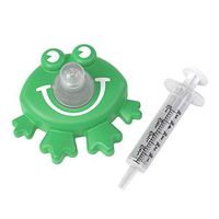 Ezy Dose Kids Baby Oral Syringe & Dispenser | Medi-Pals for Liquid Medicine | 5 mL/1 TSP | Frog
