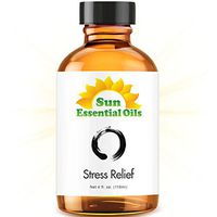Stress Relief Blend Essential Oil (Huge 4oz Bottle) Bulk Stress Relief Blend Oil - 4 Ounce
