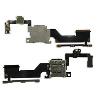 Compatible for HTC One M9+ Plus Micro SD Memory Card Reader Volume Up Down Buttons Flex Cable