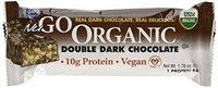 NuGo Nutrition, Organic Double Dark Chocolate, 12 Delicious Bars, 1.76 oz (50 g) Each