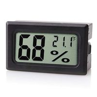 Scotte Digital Hygrometer for Humidors, 10-Second Refresh Rate, Battery Included, 5% Humidity and 1% Tempeture Accuracy for Cigar Humidors,