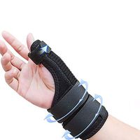 DONGBALA Fracture Fixation Splint Wrist Support Adjustable Carpal Tunnel Brace Pain Relief for Sprains Arthritis (Universal),Right