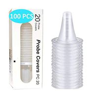 100 PCS Ear Thermometer Probe Covers Lens Filters Refill Caps for All Braun ThermoScan Models and Other Types of Digital Thermometers