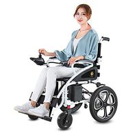 ComfyGO Heavy Duty Powerful Dual Motor Foldable Electric Wheelchair Motorized Power Wheelchairs
