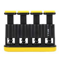 Fafeims MF4-1 Guitar Piano Adults Tension Adjustable Finger Strengthener Finger Gripper Exercise Finger Training Tool (Black)