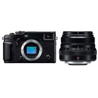 Fujifilm X-Pro2 Mirrorless Camera Body, Black XF 35mm F/2 R WR Lens, Black