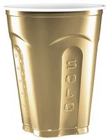 Gold Solo Squared Cups 18 Ounce 30 Count