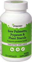 Vitacost Saw Palmetto and Pygeum Extract - 120 Vegetarian Capsules