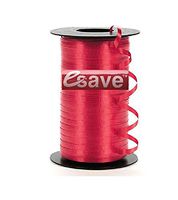 Curling Ribbon ~ Many Colors to Choose 3/16" x 500 Yards Roll by ESAVE (Red)