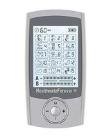 15 Modes Best Muscle Simulator tens EMS nmes Unit Machines Electric Electronic Pulse Massagers for Back Neck Shoulder Knee Legs Body Pain tmj Replacement Pads Silver HealthmateForever Pro15AB