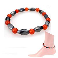 Fashion Weight Loss Black Stone Magnetic Therapy Bracelet Health Care Slimming Products for Women Men