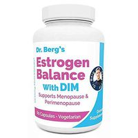 Dr. Berg’s Estrogen Balance with DIM (Diindolylmethane) / Promotes Healthy Estrogen Metabolism, Vegetarian Capsules – Aromatase Inhibitor to Support Healthy Estrogen Levels