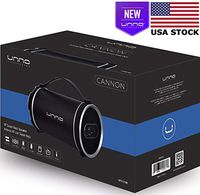 UNNO TEKNO Cannon Outdoor Wireless Bluetooth Speaker Black Retail Box USA