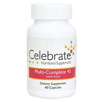 Celebrate Multi-Complete 45 with Iron - Capsules - 60 Count
