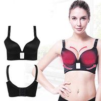 Electronic Breast Massager, Frequency Vibration Massage Bra with 42℃ Constant Warming Design Enlargement Enhancer