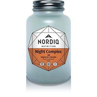 NORDIQ Nutrition Sleep Better Supplement, Night Complex, Natural Vegan and Organic Supplement