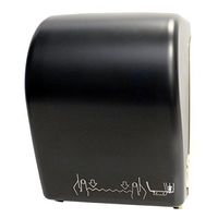 Palmer Fixture TD020101 Hands Free Auto-Cut Roll Towel Dispenser44; Dark Translucent