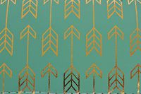 Weekly and Daily Fashionable Pill Boxes and Smart Metallics Mini Tape Measure - Green Arrow