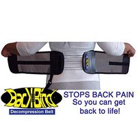 BackBind Decompression Belt (XXX-Large (50"-55"))- Solid Breathable Non-stretchable Lower Lumbar Back Support Brace for Men and Women - Best Relief for Herniated Disc Bulging Pinched Nerve or Sciatica