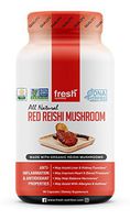 Organic Reishi Mushroom Capsules - Strongest DNA Verified Formula - AHCC Rich in Alpha Glucan - Red Reishi Mushrooms - Ganoderma Lucidum & Ganoderma Applanatim - Third Party Tested - 90 Capsules/Pills