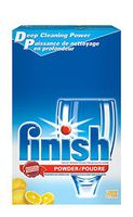 Finish Dishwasher Detergent Soap, Powder, Lemon, 3 kg