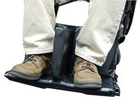 Wheelchair Footrest Extender w/Leg Separation - 19"W x 11"D x 9.5"H w/1.5" Separator - 1 Each / Each