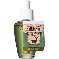 Bath and Body Works Wallflowers Home Fragrance Refill 0.8 Fluid Ounce [2018 Edition] (Fresh Balsam)