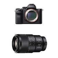Sony a7R II Mirrorless Digital Camera w Sony FE 90mm F2.8 Macro Lens Bundle