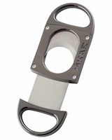 Xikar M8 Metal 70 Ring Gauge Guillotine Cigar Cutter, Attractive Gift Box, Stainless Steel Blades, Gunmetal