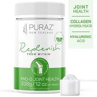 Puraz Pro-d Joint Health Supplement for Men & Women - Potent Collagen Hydrolysate with Hyaluronic Acid Supplements - for Joint and Arthritis Pain Relief, Bone Health and Mobility - Powder (12oz)