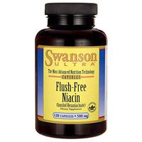 Swanson Flush Free Niacin 500 Milligrams 120 Capsules