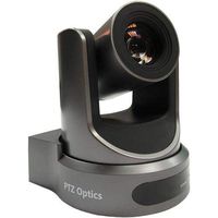 PTZOptics 30x Optical Zoom Broadcast & Conference Camera, HDMI, 3G-SDI, IP Streaming, CVBS, Gray