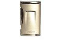 Xikar Xidris Single Jet Flame Lighter, High-Performance, Direct Inject Flame Technology, Sandstone Tan