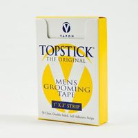 Vapon Topstick 1" X 3" Straight Tape Non Glare Lace Wig by Vapon (50 pieces)