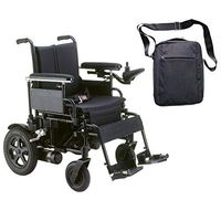Drive Cirrus Plus EC Folding Power Wheelchair, 20" Seat & FREE Medical Utility Bag Gray! - #CPN20FBA