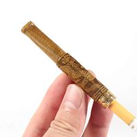 GWJYD Nanmu Cigarette Mouth Filter Cigarette Holder Circulation Type Fine Smoking Rod Bucket Over-The-Counter Net Smoker Solid Wood Boutique Gift Box