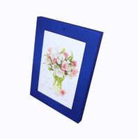 Picture Frame Hidden Nanny Spy HD Video Camera / Microphone with Motion Detection Feature (BLUE)