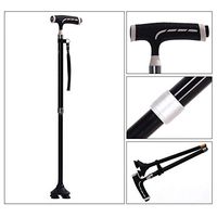 TXDWYF Crutches Adults Comfy Handle/Walking Sticks for Women/Walking Stick for Men/Disabled Aids for The Elderly/Mobility Aids/Four-Legged Cane