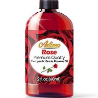 2oz - Artizen Rose Essential Oil (Premium Quality - UNDILUTED) Therapeutic Grade - Huge 2 Ounce Bottle - Perfect for Aromatherapy