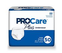 ProCare Plus Adult Underwear Pull On Large Disposable Heavy Absorbency, NU-513 - Case of 100
