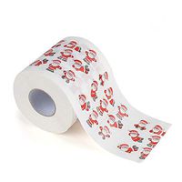 KESEELY Home Santa Claus Bath Toilet Roll Paper Christmas Supplies Xmas Decor Tissue (Multicolor D, Free Size)
